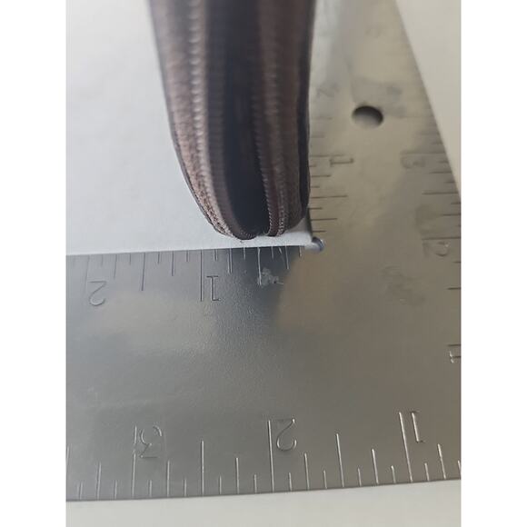 FOSSIL Key•Per Zip Around Wallet Clutch Fall Flowers Coated Canvas 8"x4" - Picture 15 of 15